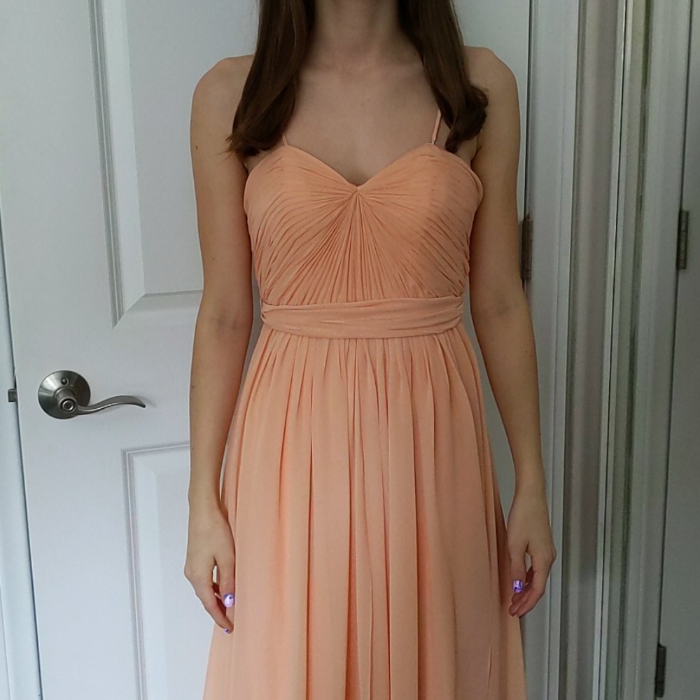 Peach Prom Dress